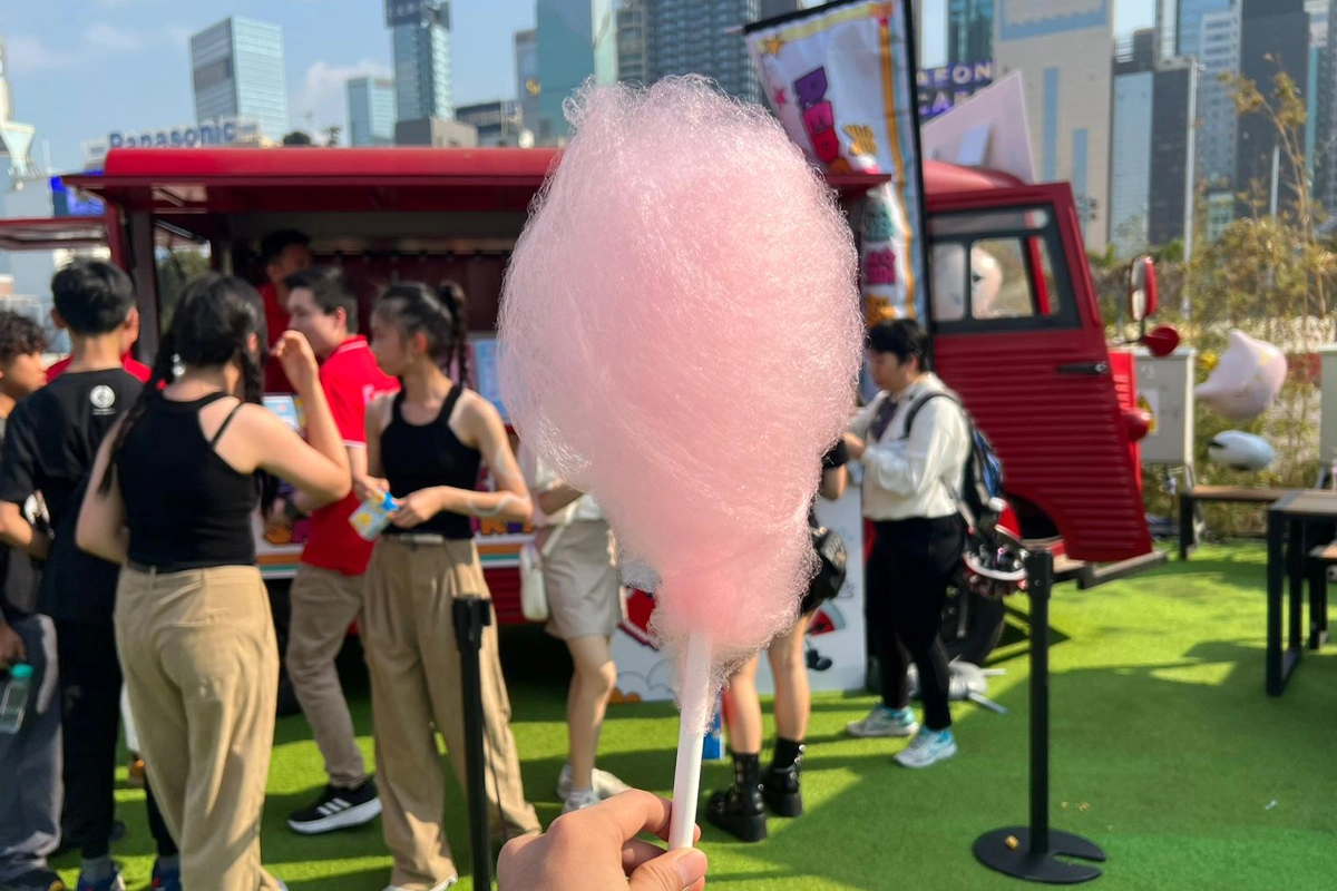 戶外活動棉花糖機出租，香港嘉年華及學校活動棉花糖服務