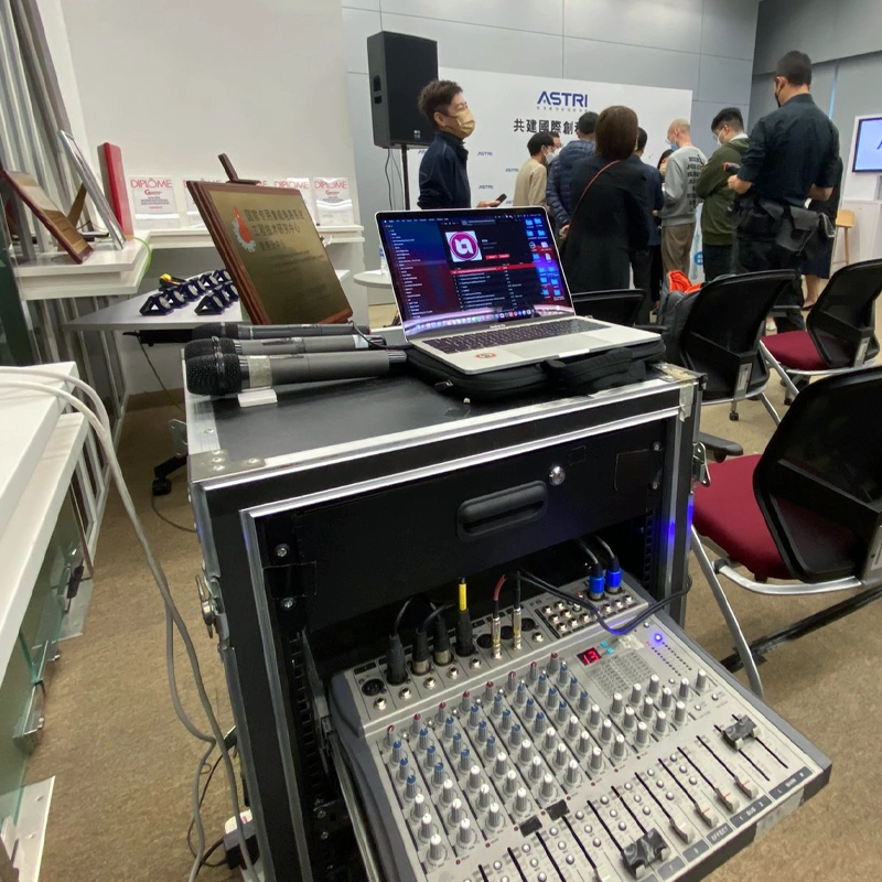 香港活動服務現場相片 event technical support equipment hong kong