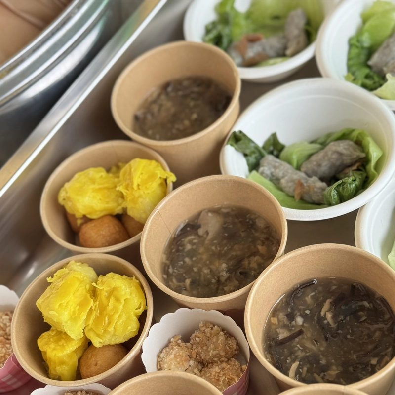 香港活動服務現場相片 asian street food platter event catering hong kong