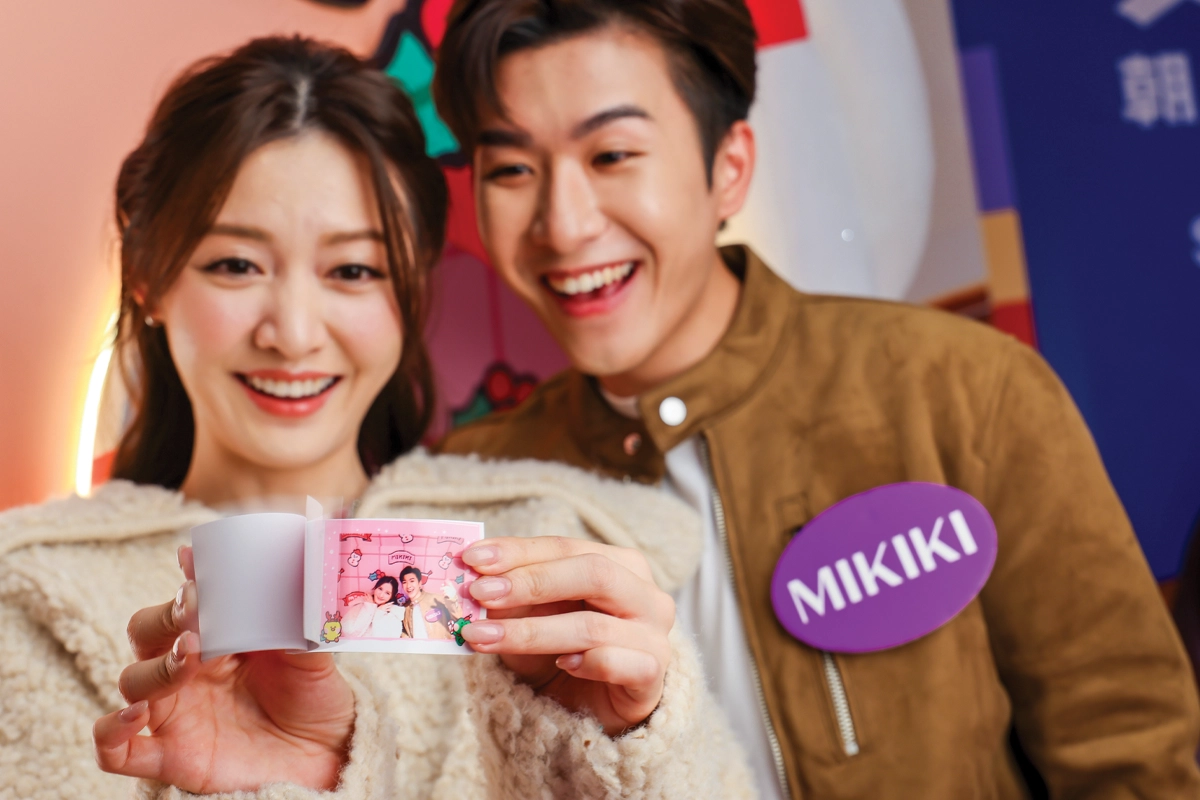 香港活動服務現場相片 hong kong shopping mall motion flipbook rental