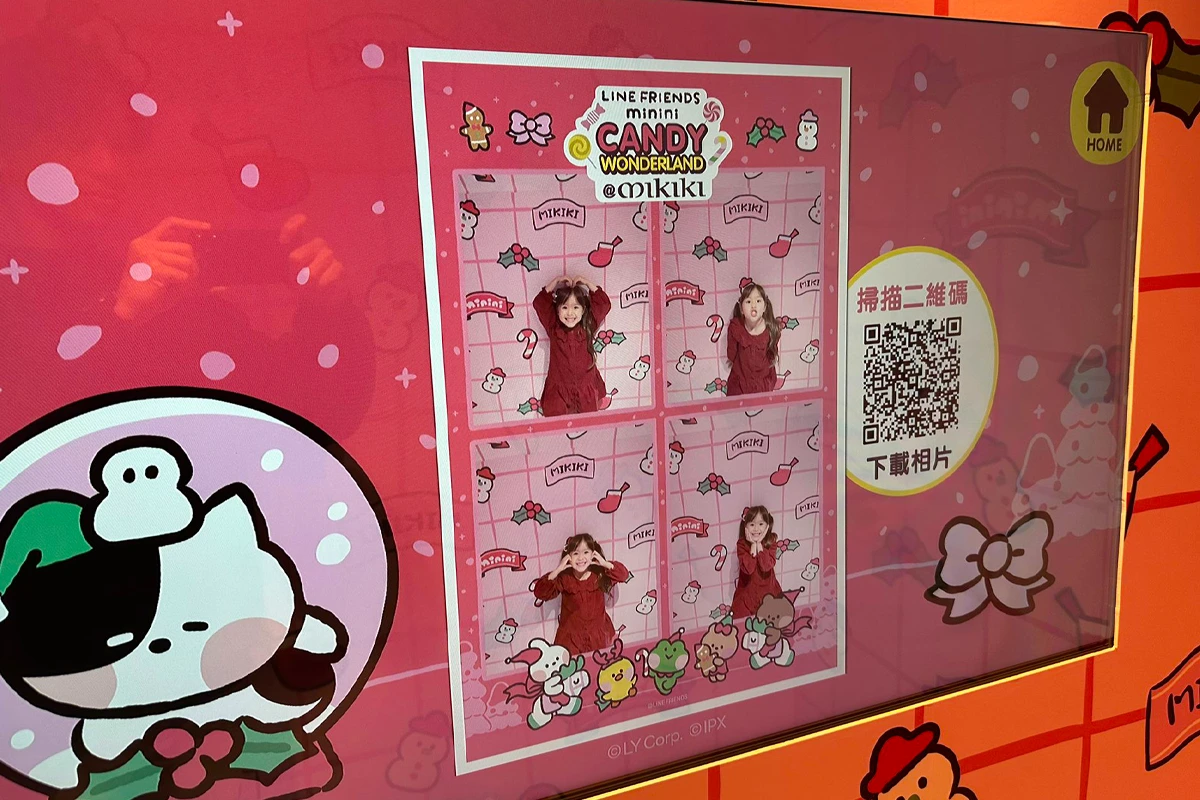 香港拍照機租借 QR Code 相片分享服務 Instagram Booth
