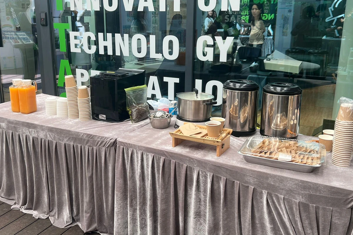 香港活動服務現場相片 hong kong tea reception setup catering