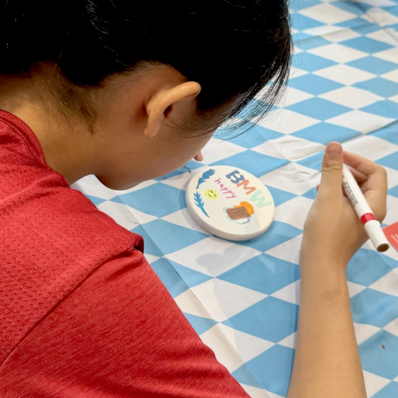 香港親子杯墊彩繪藝術工作坊活動